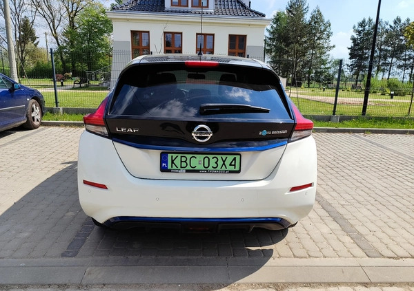 Nissan Leaf cena 71500 przebieg: 85000, rok produkcji 2018 z Bochnia małe 436